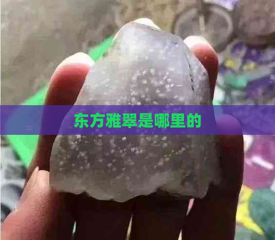 东方雅翠是哪里的