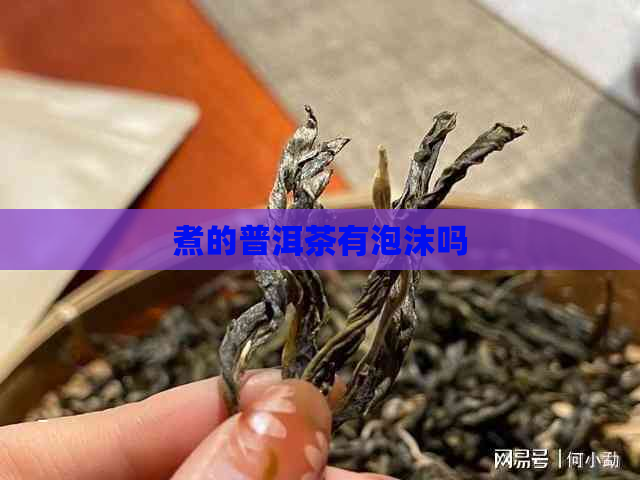 煮的普洱茶有泡沫吗