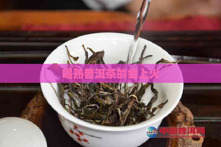 喝熟普洱茶的会上火