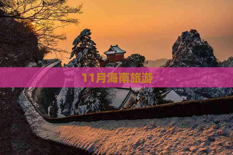 11月海南旅游