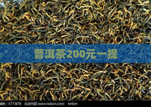 普洱茶200元一提