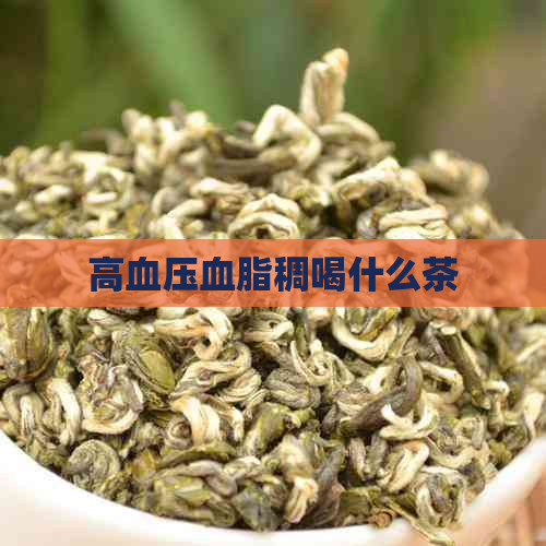 高血压血脂稠喝什么茶