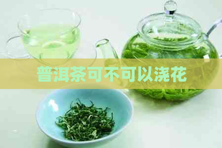 普洱茶可不可以浇花