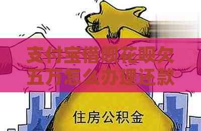 支付宝借呗花呗欠五万怎么办理还款