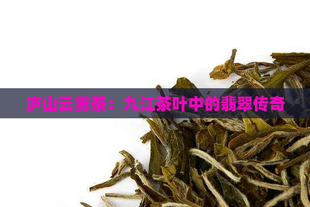 庐山云雾茶：九江茶叶中的翡翠传奇