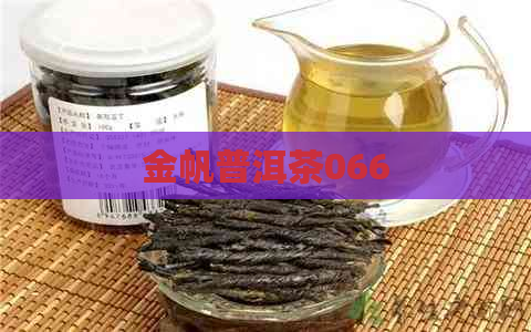 金帆普洱茶066