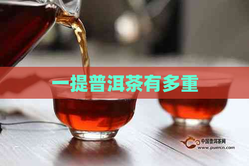 一提普洱茶有多重