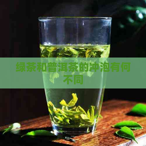 绿茶和普洱茶的冲泡有何不同