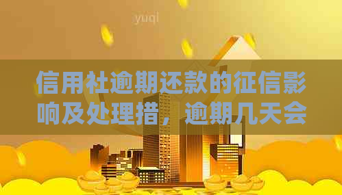 信用社逾期还款的影响及处理措，逾期几天会被记录？