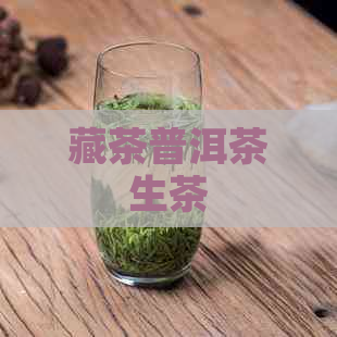 藏茶普洱茶生茶