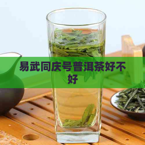 易武同庆号普洱茶好不好