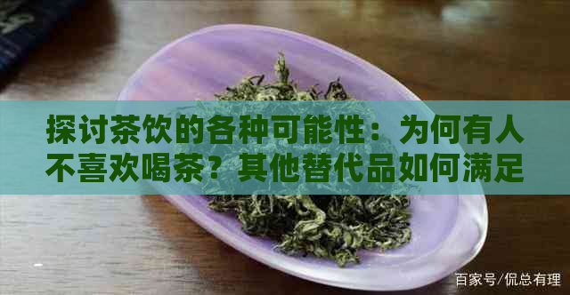 探讨茶饮的各种可能性：为何有人不喜欢喝茶？其他替代品如何满足口感需求？