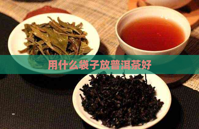 用什么袋子放普洱茶好