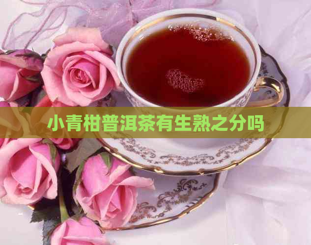 小青柑普洱茶有生熟之分吗