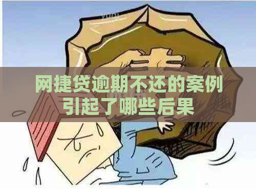 网捷贷逾期不还的案例引起了哪些后果