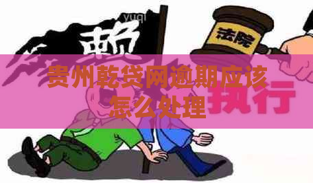 贵州乾贷网逾期应该怎么处理