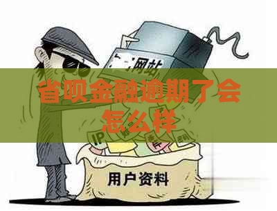 省呗金融逾期了会怎么样