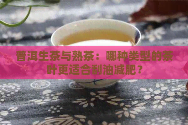 普洱生茶与熟茶：哪种类型的茶叶更适合刮油减肥？