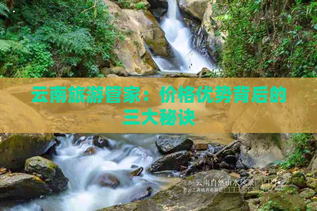 云南旅游管家：价格优势背后的三大秘诀