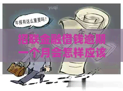 招联金融借钱逾期一个月会怎样应该注意什么