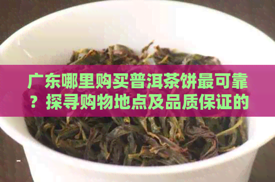 广东哪里购买普洱茶饼最可靠？探寻购物地点及品质保证的普洱茶