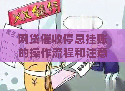 网贷停息挂账的操作流程和注意事项