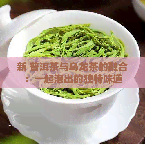 新 普洱茶与乌龙茶的融合：一起泡出的独特味道