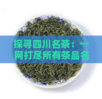 探寻四川名茶：一网打尽所有茶品名称和特色，助你轻松挑选心仪茶叶