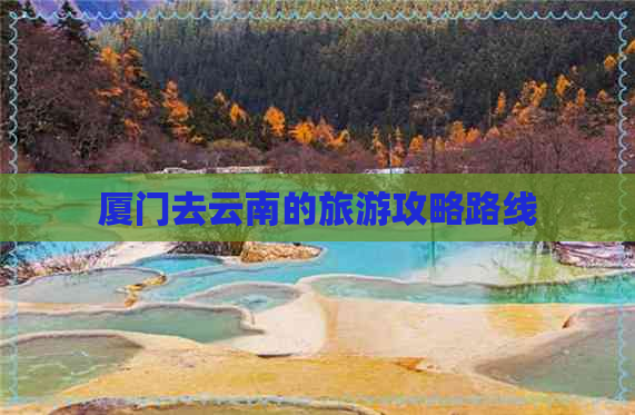 厦门去云南的旅游攻略路线