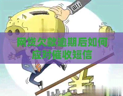 网贷欠款逾期后如何应对短信