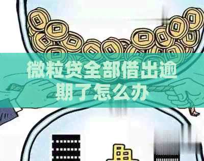 微粒贷全部借出逾期了怎么办