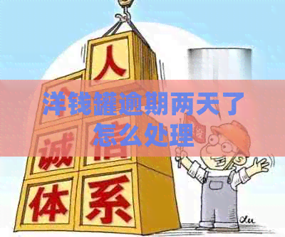 洋钱罐逾期两天了怎么处理