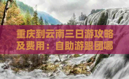 重庆到云南三日游攻略及费用：自助游跟团哪种更合适？