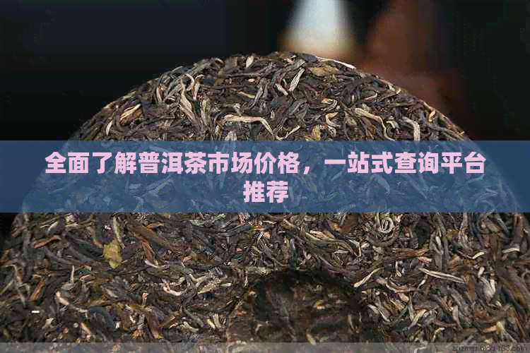 全面了解普洱茶市场价格，一站式查询平台推荐