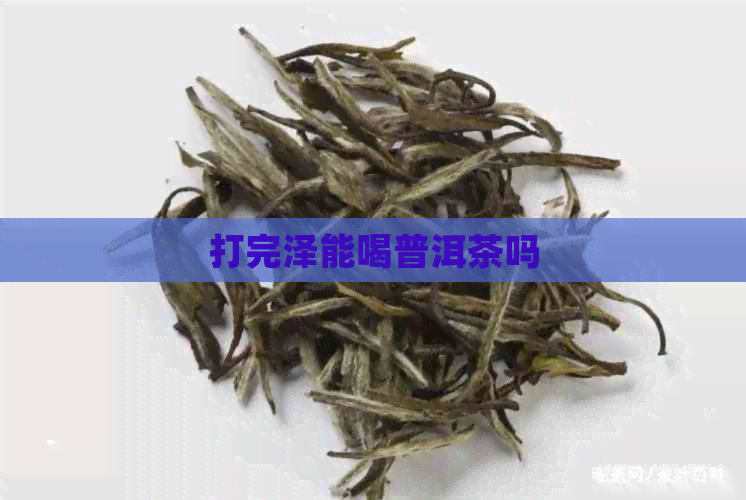 打完泽能喝普洱茶吗