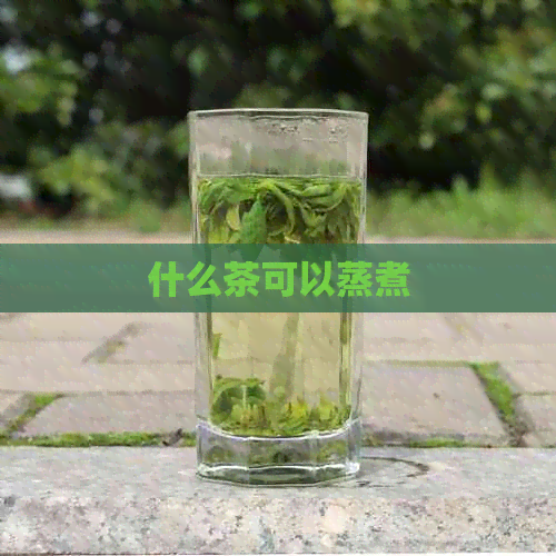 什么茶可以蒸煮