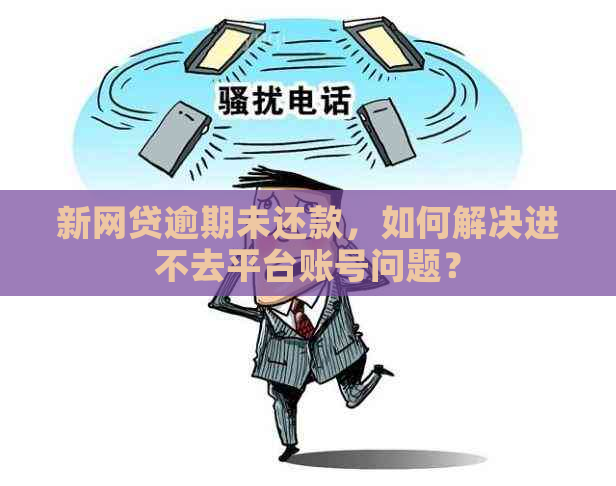 新网贷逾期未还款，如何解决进不去平台账号问题？