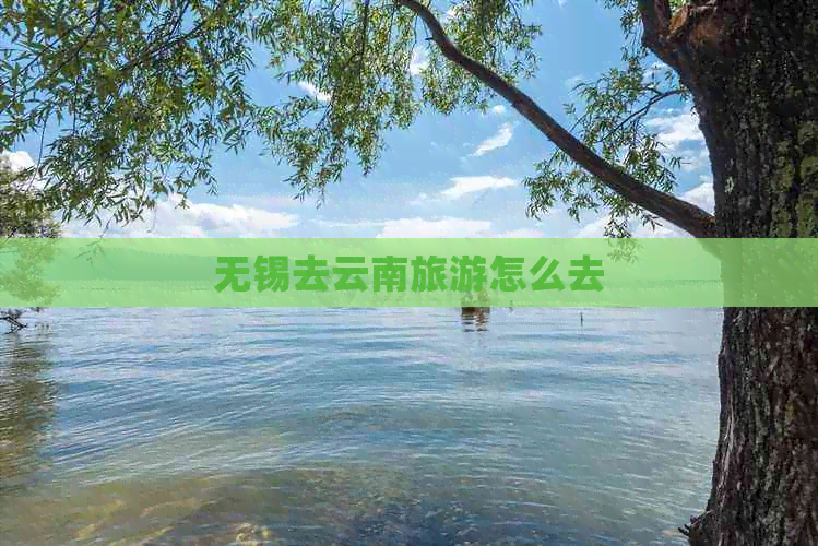 无锡去云南旅游怎么去