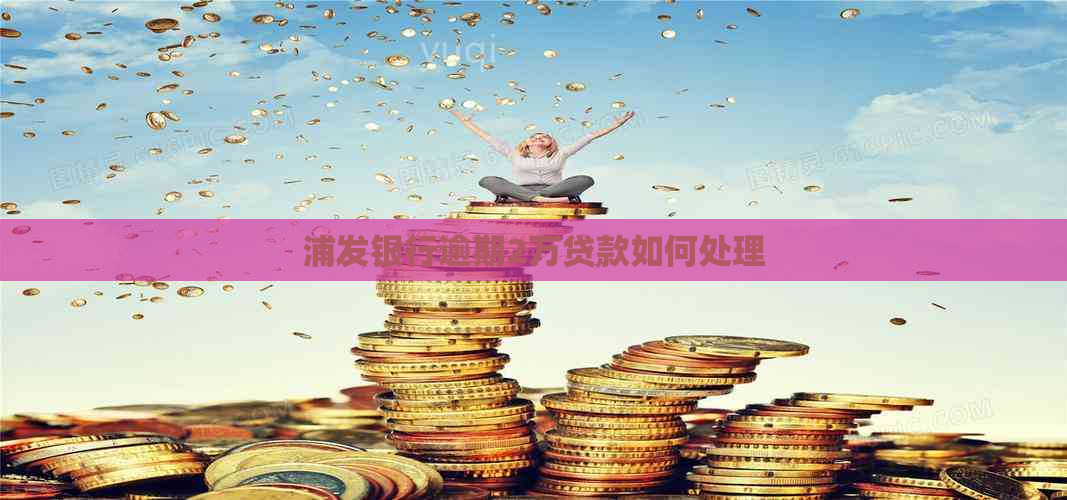 浦发银行逾期2万贷款如何处理