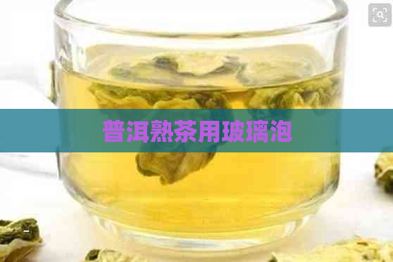 普洱熟茶用玻璃泡