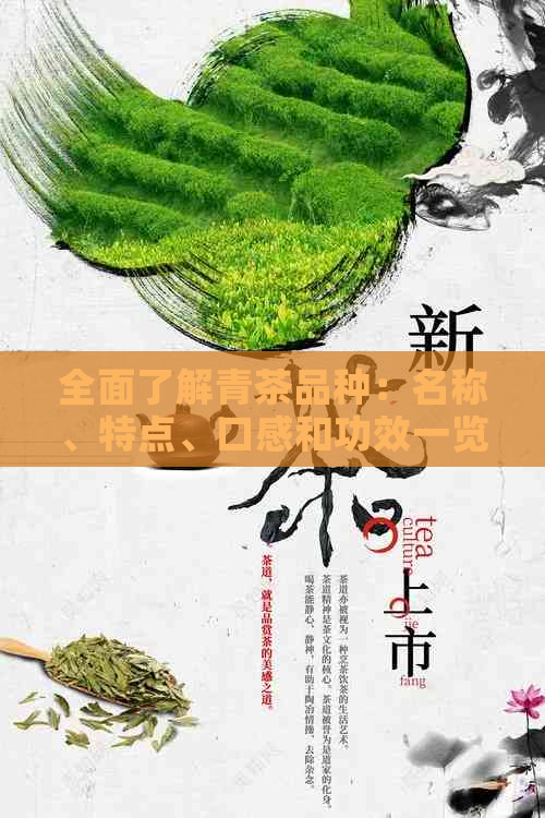 全面了解青茶品种：名称、特点、口感和功效一览无余