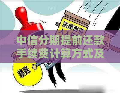 中信分期提前还款手续费计算方式及相关问题