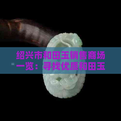 绍兴市和田玉销售商场一览：寻找优质和田玉的全方位指南