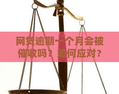 网贷逾期一个月会被吗？如何应对？会上吗？