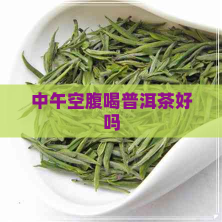 中午空腹喝普洱茶好吗