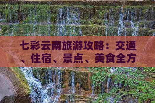 七彩云南旅游攻略：交通、住宿、景点、美食全方位解析，让你畅游云南无难题