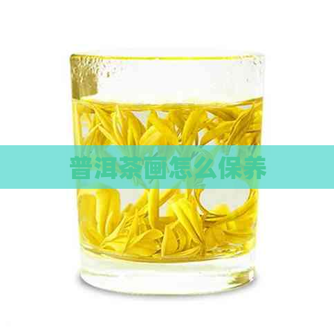 普洱茶画怎么保养