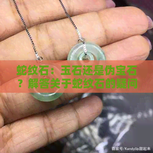 蛇纹石：玉石还是伪宝石？解答关于蛇纹石的疑问与误解