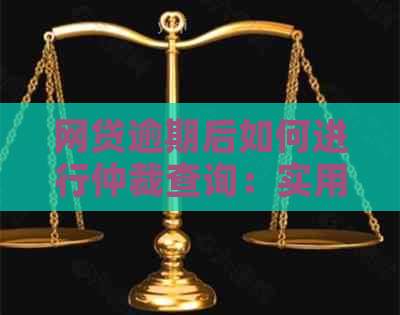 网贷逾期后如何进行仲裁查询：实用指南