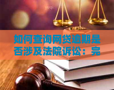 如何查询网贷逾期是否涉及法院诉讼：完整指南